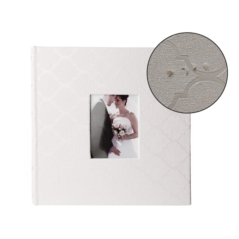 Album foto Wedding Day, personalizabil, 200 fotografii in format 10x15 cm, spatiu notite, alb, RESIGILAT - imagine 6